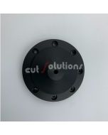Excetek Spüldüse 4mm für oberer Drahtführungskopf (AWT Typ 2) Schwarz